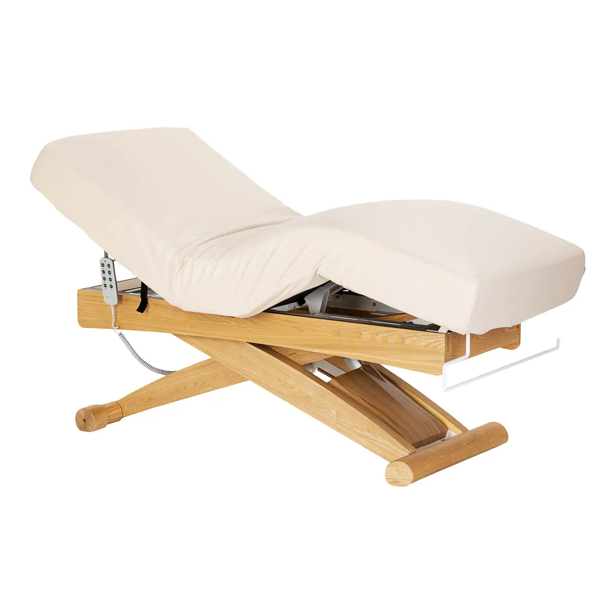 Sillon Siesta SPA ležaljka, krem ​​boje sa svijetlosmeđom podlogom
